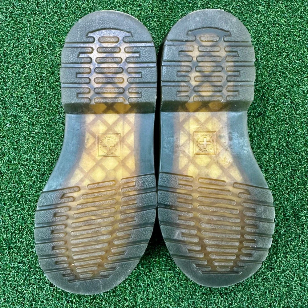 Dr. Martens 1461 White Leather Oxfords Dress Casual‎ Shoes - Junior Size 1